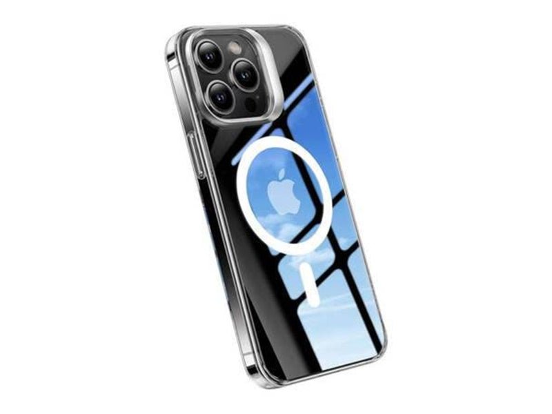 Torras Phone Case UPRO Lstand Clear-Mag Case for iPhone 15 Pro (transparent)