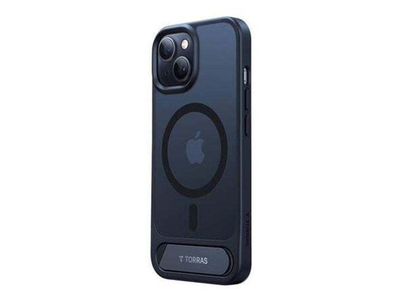 Torras UPRO Pstand Case for iPhone 15 Pro (Black)