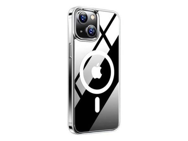 Torras Diamond Clear-Mag Case for iPhone 15 (Transparent)