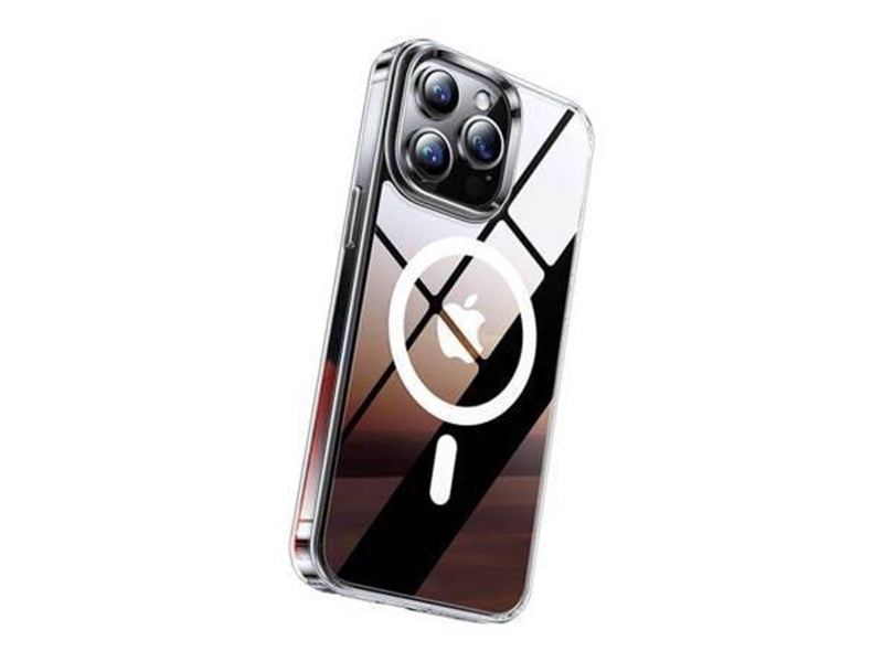 Torras Diamond Clear-Mag Case for iPhone 15 Pro (Transparent)