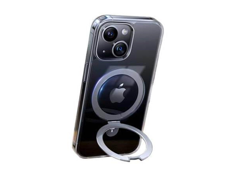 Torras UPRO Ostand Clear Case for iPhone 15 (Transparent)