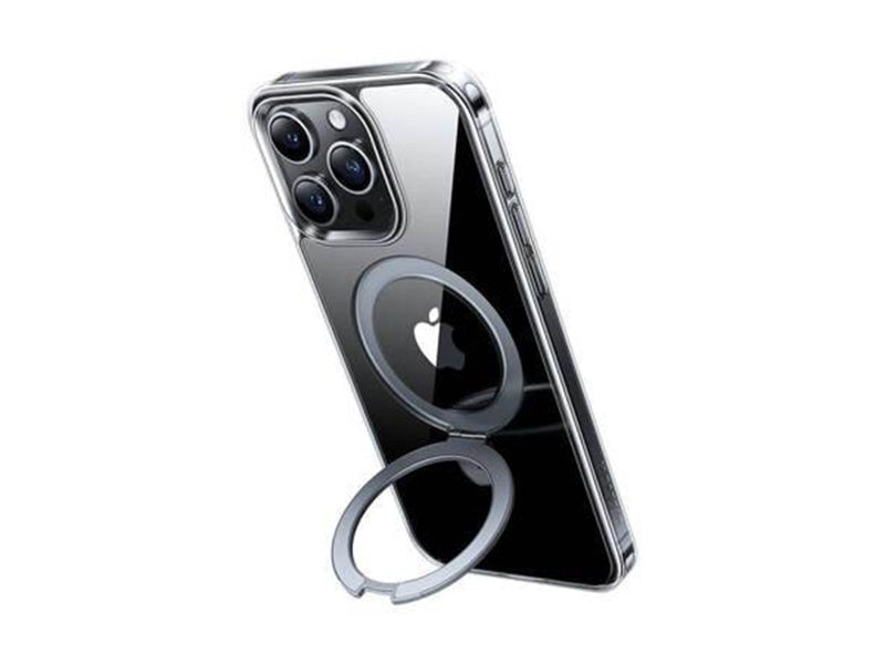 Torras UPRO Ostand Clear Case for iPhone 15 Pro (Transparent)