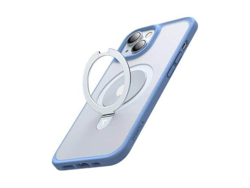 Torras UPRO Ostand Matte Case for iPhone 15 (navy blue)