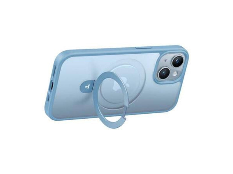 Torras UPRO Ostand Matte Case for iPhone 15 (navy blue)