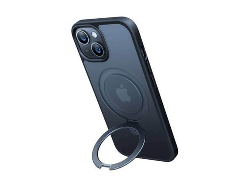 Torras UPRO Ostand Matte Case for iPhone 15 (black)