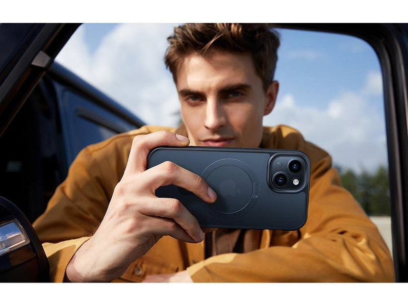 Torras UPRO Ostand Matte Case for iPhone 15 (black)