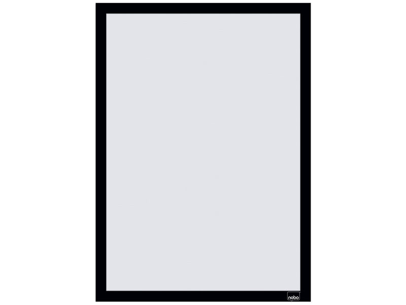 Nobo  Self-adhesive Magnetic Poster Frame A3 Black