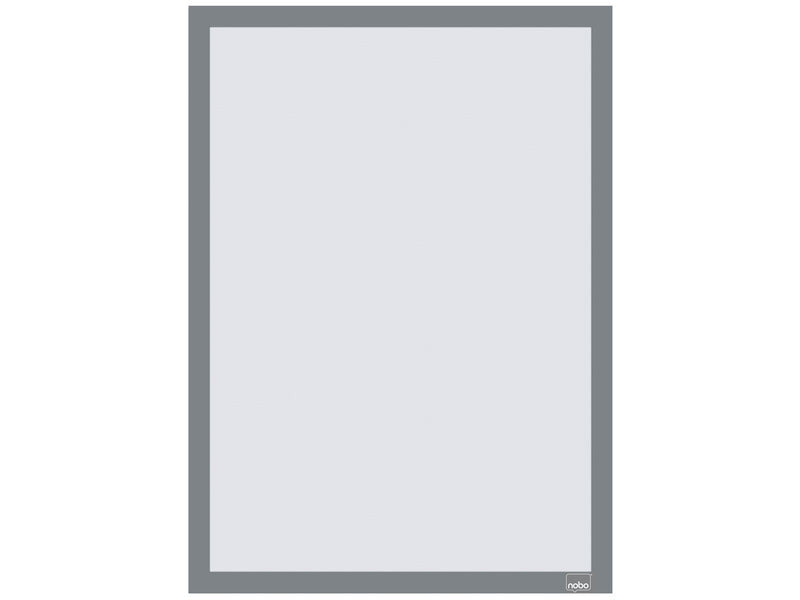 Nobo  Self-adhesive Magnetic Poster Frame A3 Silver