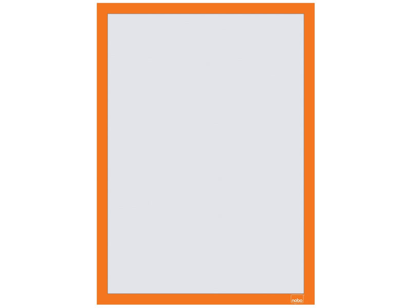 Nobo  Self-adhesive Magnetic Poster Frame A3 Orange