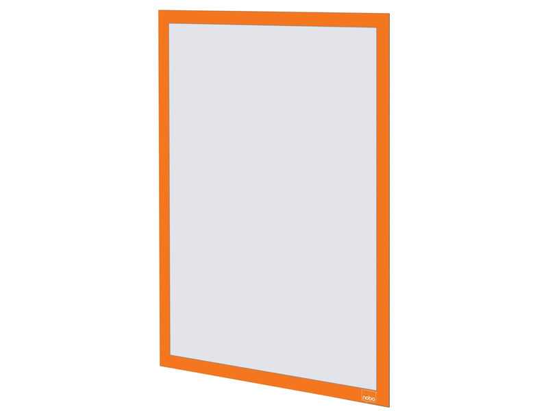 Nobo  Self-adhesive Magnetic Poster Frame A3 Orange