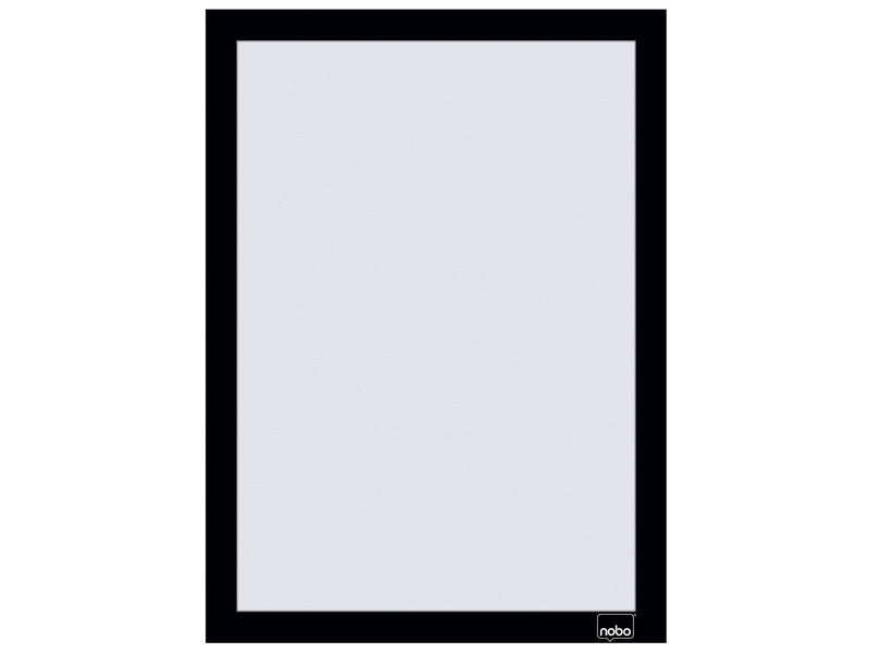 Nobo  Self-adhesive Magnetic Poster Frame A4 Black