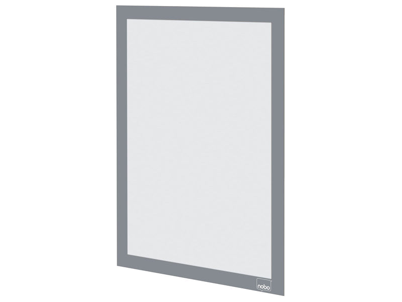 Nobo  Self-adhesive Magnetic Poster Frame A4 Silver
