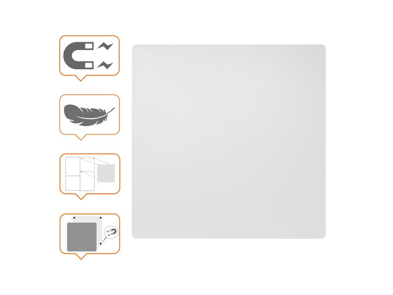 Nobo Rahmenloses Magnetisches Modulares Whiteboard 450x450mm