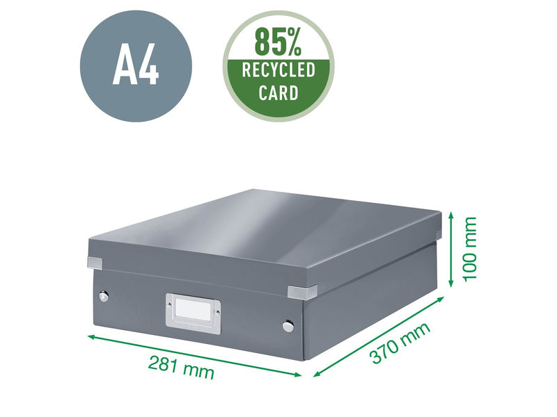 Leitz  Click & Store WOW Organisationsbox Mittel Rot