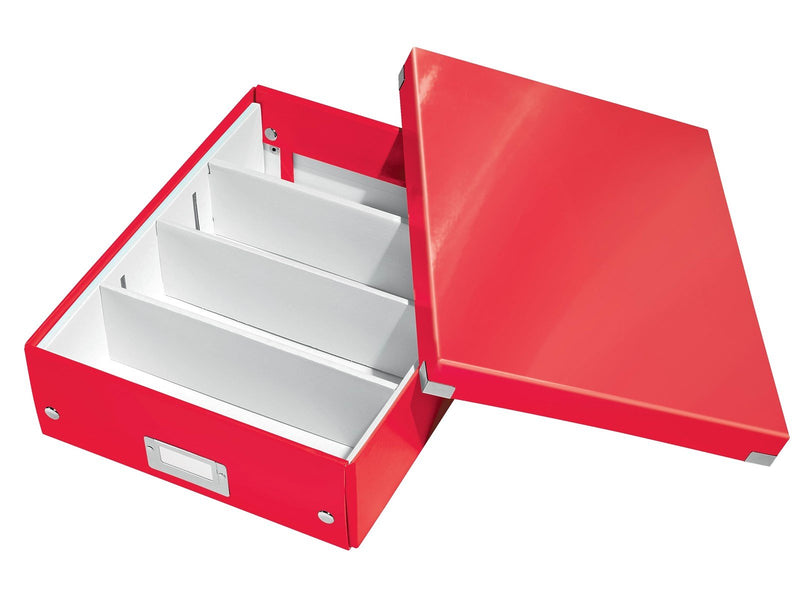 Leitz  Click & Store WOW Organisationsbox Mittel Rot