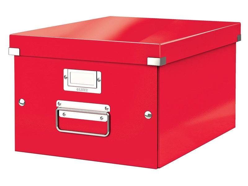 Leitz  Click & Store WOW Aufbewahrungs- und Transportbox Mittel (Für A4) Rot