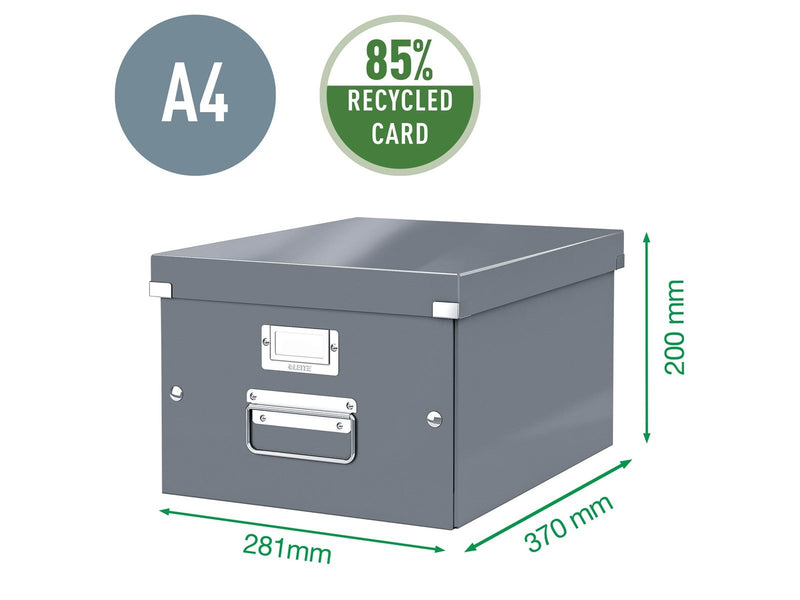 Leitz  Click & Store WOW Aufbewahrungs- und Transportbox Mittel (Für A4) Rot