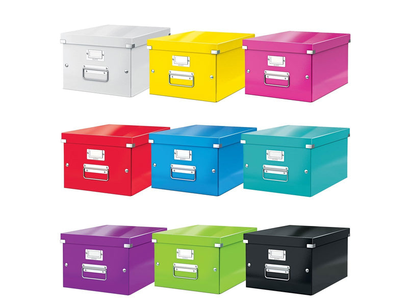 Leitz  Click & Store WOW Aufbewahrungs- und Transportbox Mittel (Für A4) Rot