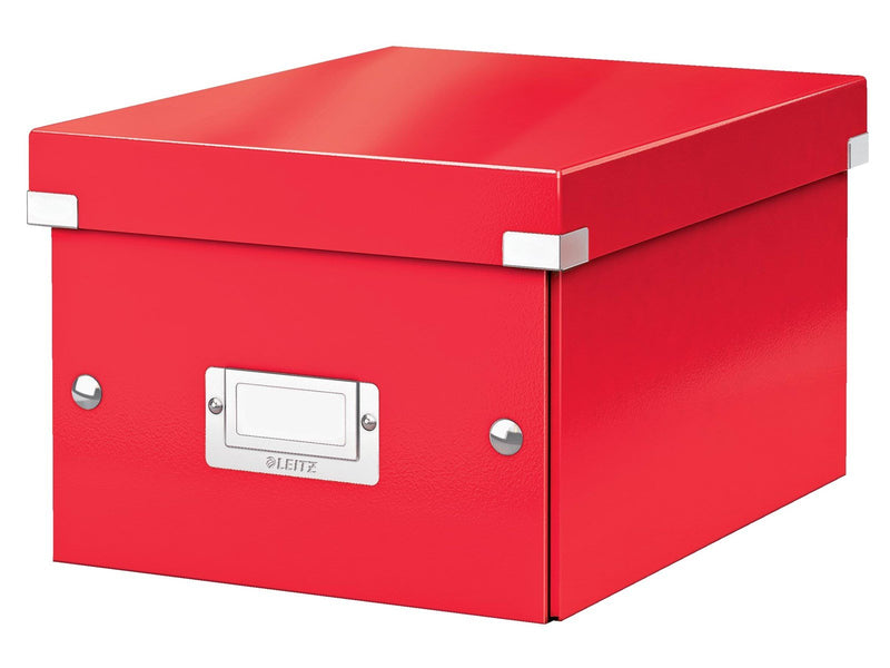 Leitz  Click & Store WOW Aufbewahrungs- und Transportbox Klein (Für A5) Rot