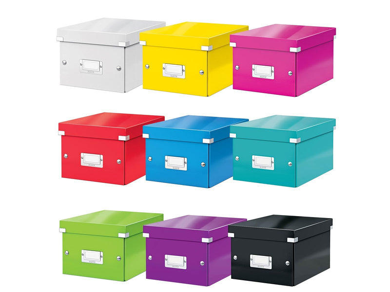 Leitz  Click & Store WOW Aufbewahrungs- und Transportbox Klein (Für A5) Rot