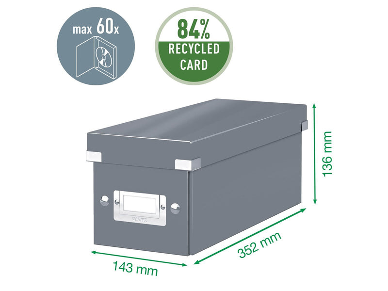 Leitz  Click & Store WOW CD Aufbewahrungsbox Rot