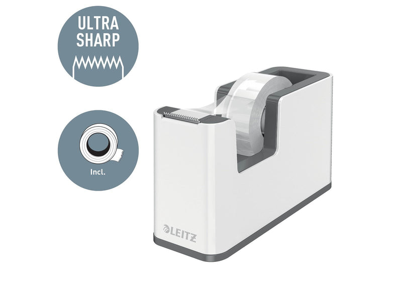 Leitz  WOW Klebeband-Tischabroller Duo Colour Rot