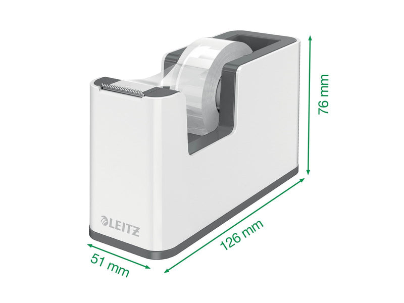 Leitz  WOW Klebeband-Tischabroller Duo Colour Rot
