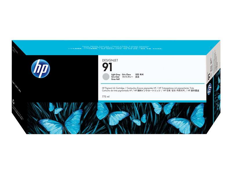 HP Original 91 Druckerpatrone grau hell 775ml (C9466A)