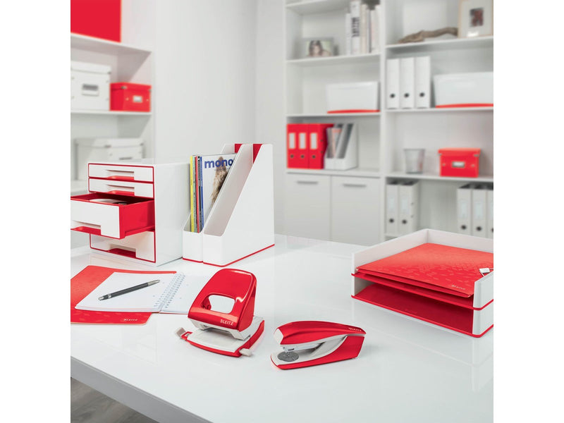 Leitz  WOW Papierkorb Rot