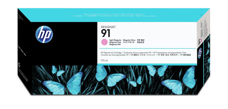HP Original 91 Druckerpatrone magenta hell 775ml (C9471A)