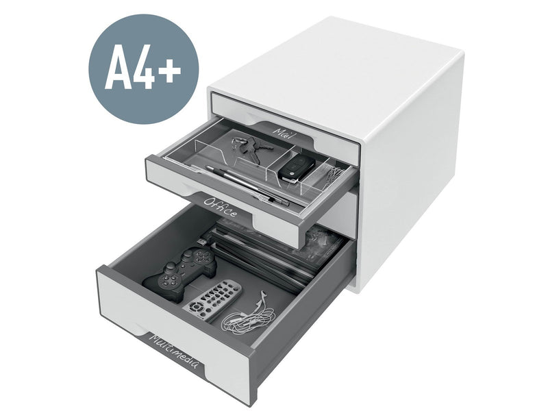Leitz  WOW CUBE Schubladenbox Rot