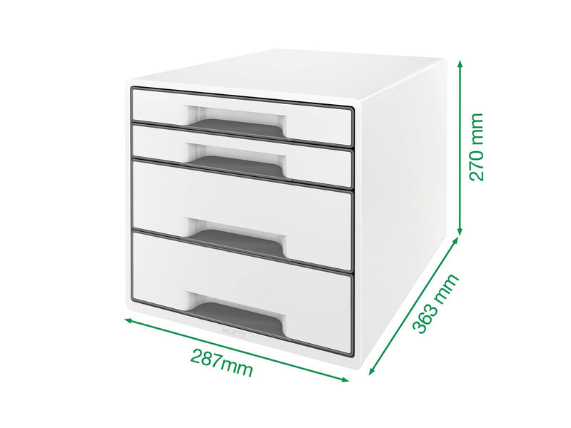 Leitz  WOW CUBE Schubladenbox Rot