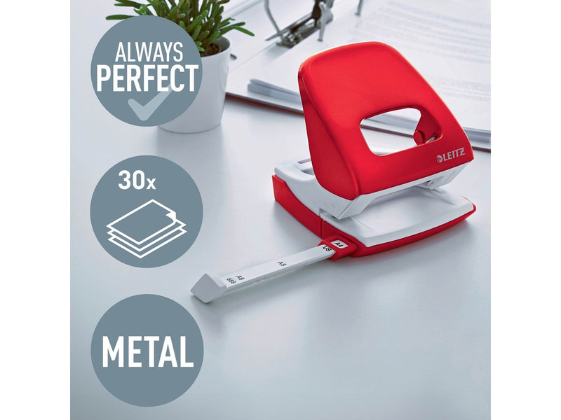 Leitz  NeXXt WOW Bürolocher (Metall) Rot