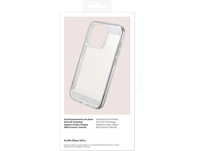 BLACK ROCK Phone Case Air Robust Transparent - iPhone 15 Pro