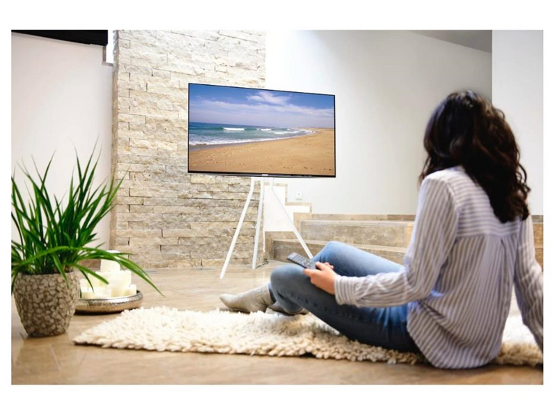 Hama TV Floor Stand up to 75" White 40 kg 75" 300 x 200 mm