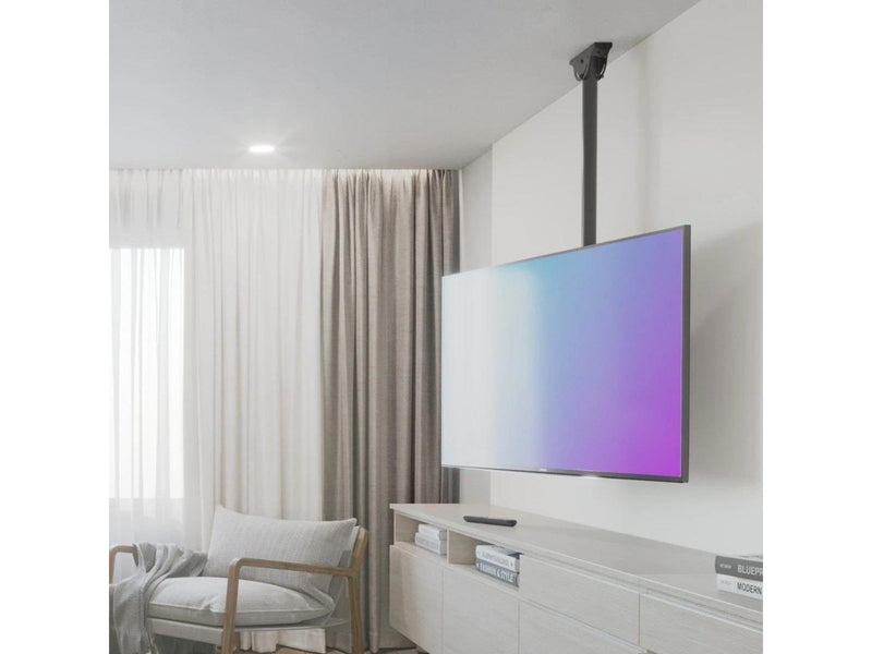 Hama TV Ceiling Mount VESA up to 400x400 65" Black 65" 200 x 200 mm