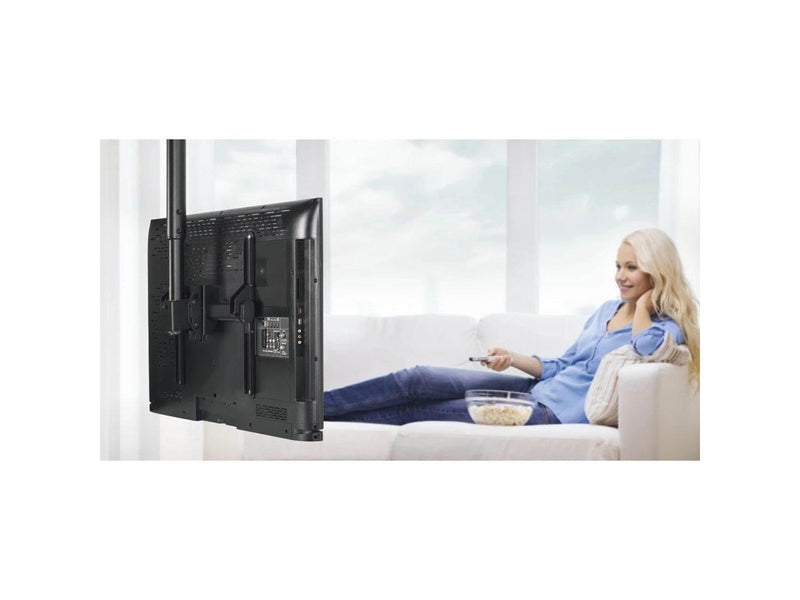 Hama TV Ceiling Mount VESA up to 400x400 65" Black 65" 200 x 200 mm