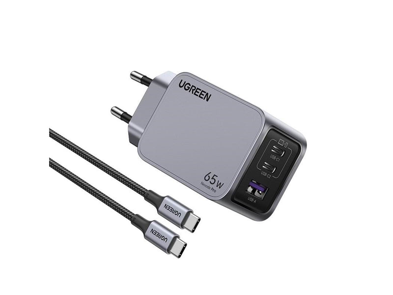 UGREEN Nexode Pro 65w 3-Port Gan Fast Charger