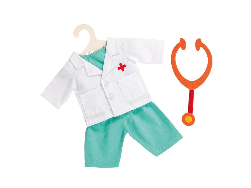 Heless Dolls Doctor's Outfit with Stethoscope 28-35 cm