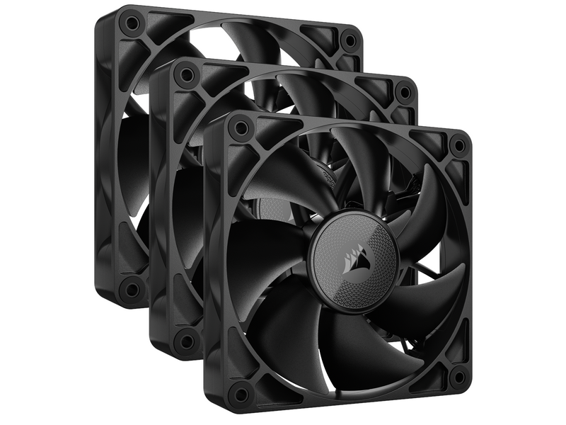 Corsair iCUE LINK RX120 3-pack - Gehäuselüfter - 120mm - Schwarz - 36 dBA