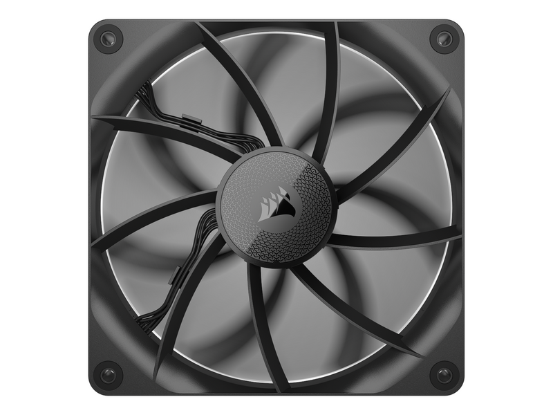 Corsair iCUE LINK RX140 2-pack - Gehäuselüfter - 140mm - Schwarz mit RGB LED - 36 dBA