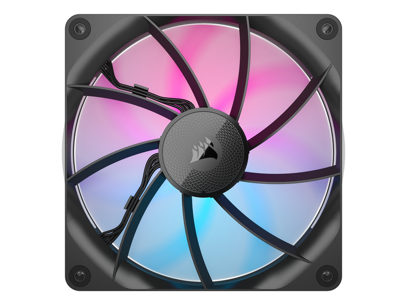 Corsair iCUE LINK RX140 RGB 2-pack - Gehäuselüfter - 140mm - Schwarz mit RGB LED - 36 dBA