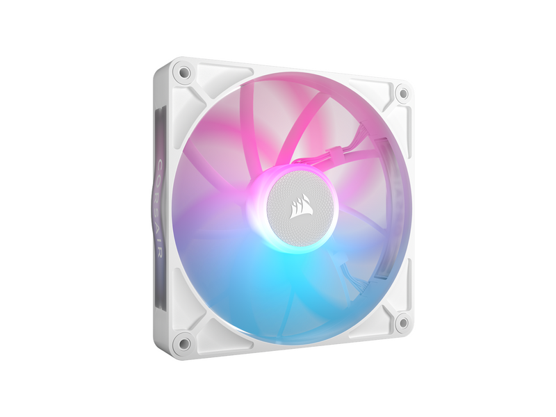 Corsair iCUE LINK RX140 RGB 2-pack - Gehäuselüfter - 140mm - Weiß mit RGB-Beleuchtung - 36 dBA
