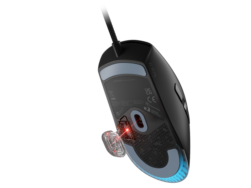 Corsair M75 Lightweight RGB - Gaming Maus (Schwarz mit RGB)