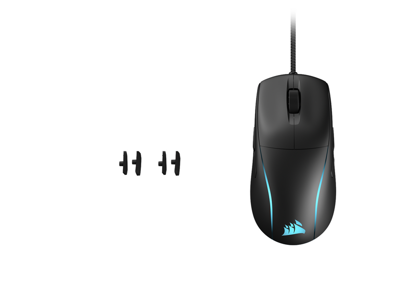 Corsair M75 Lightweight RGB - Gaming Maus (Schwarz mit RGB)