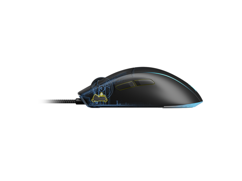 Corsair M75 Lightweight RGB - Gaming Maus (Schwarz mit RGB)