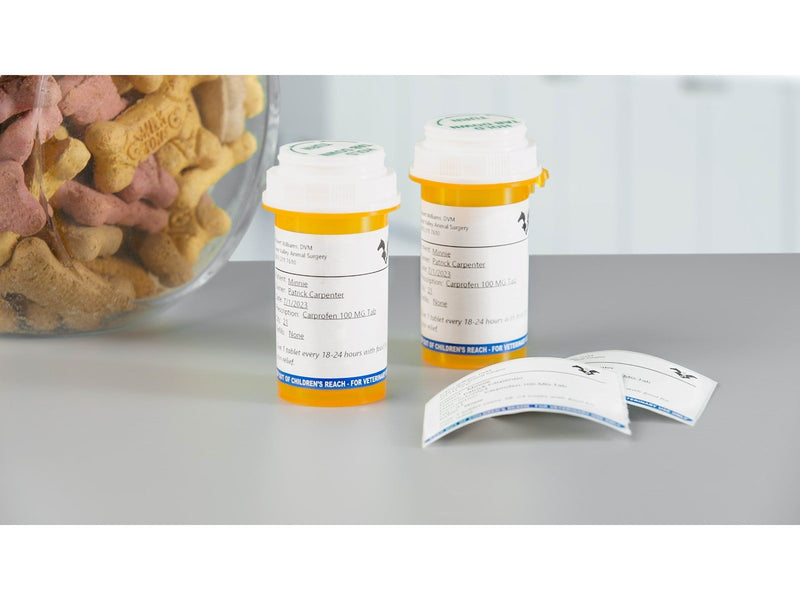 DYMO ® LabelWriter™ Veterinär-Rezeptetiketten