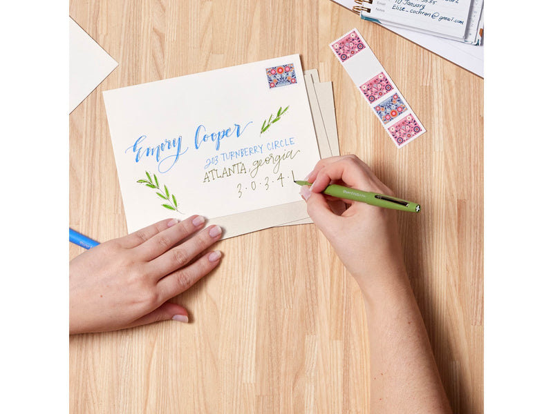 Paper Mate Flair Filzstifte | mittlere Spitze (0,7 mm) | gemischte Retrofarben | 12 Stück