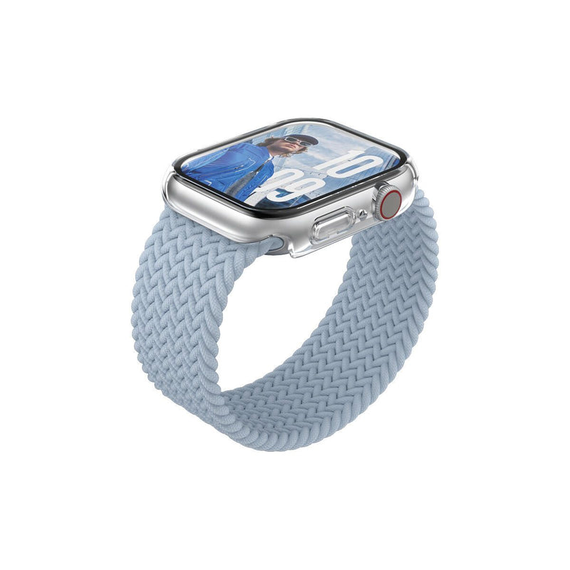 PanzerGlass® Displayschutz Snappie Full Body Slim Transparent für Apple Watch 45mm