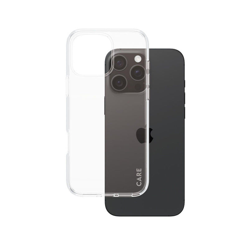 CARE by PanzerGlass® Flagship Case Transparent Urban Combat Clear Rahmen für iPhone 16 Pro Max